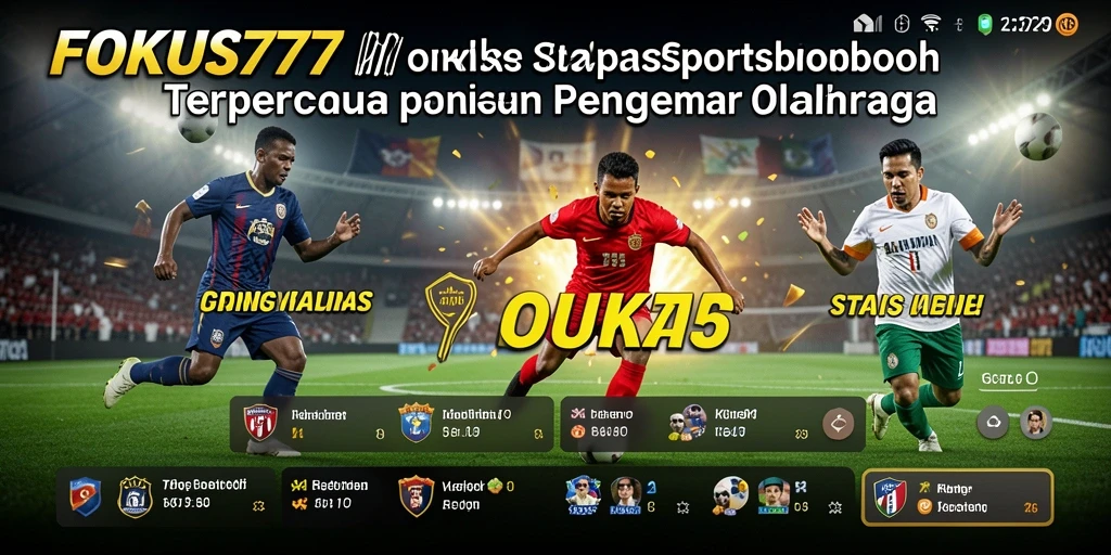 Tampilan screenshot utama FOKUS777 menampilkan antarmuka taruhan yang menarik.
