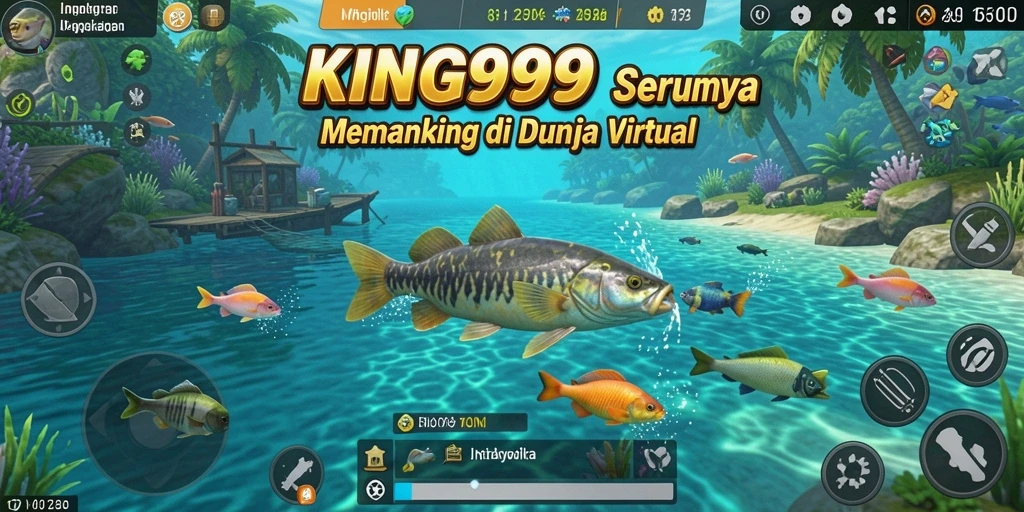 Tangkapan yang memukau dalam gameplay memancing KING999.