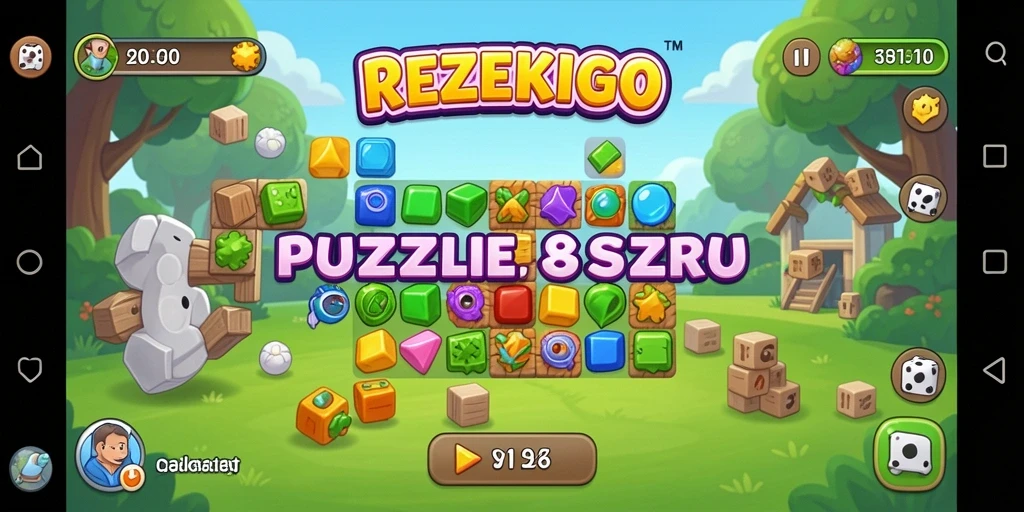 Gameplay seru dan menyenangkan dari REZEKIGO saat menyelesaikan teka-teki.